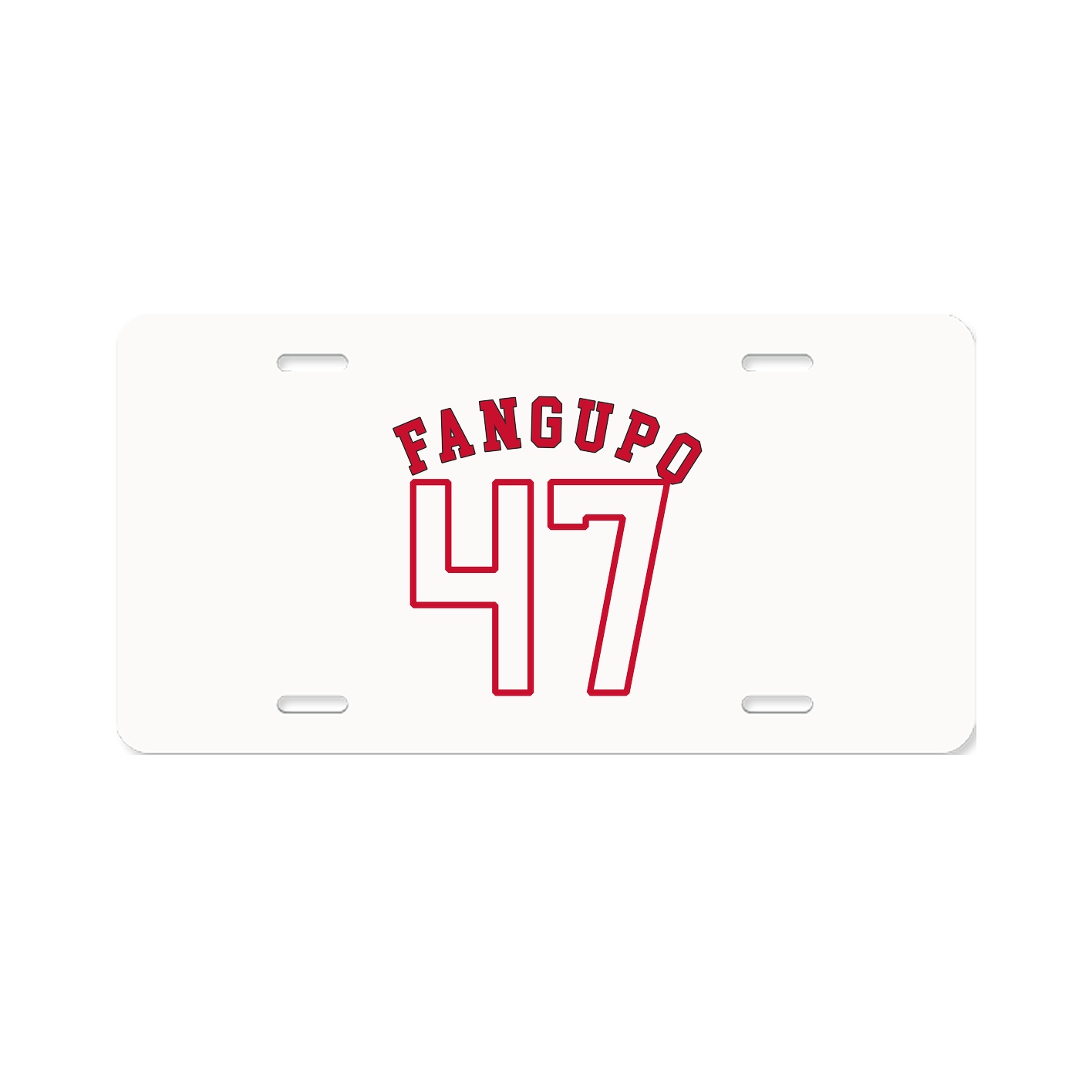 License Plate — Shirsey Arch in Classic