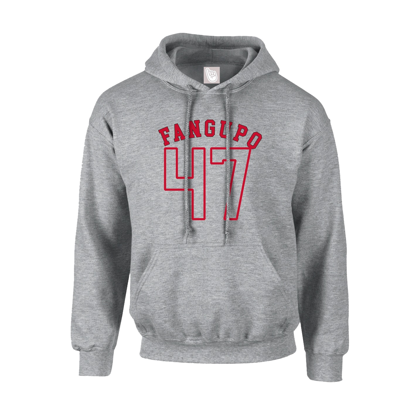 Hoodie — Shirsey Arch in Grey