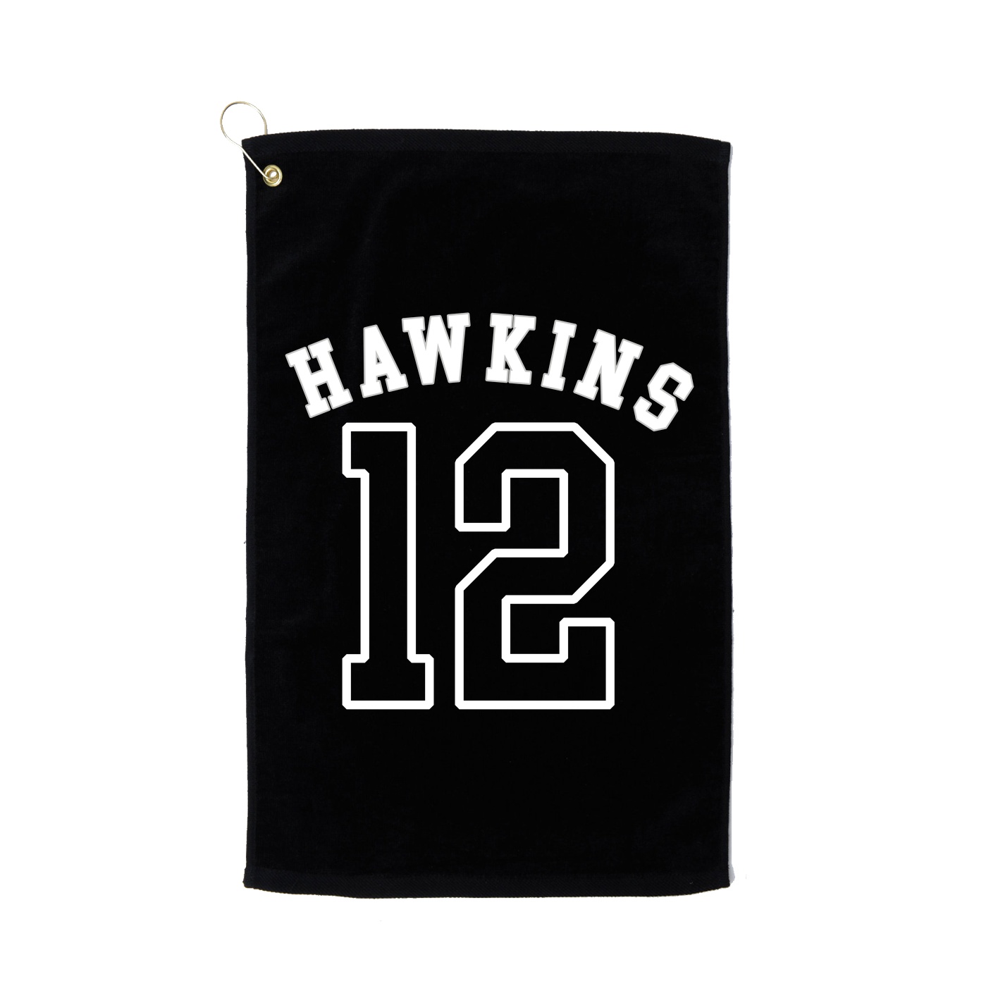 Golf Towel — Shirsey Arch in Black
