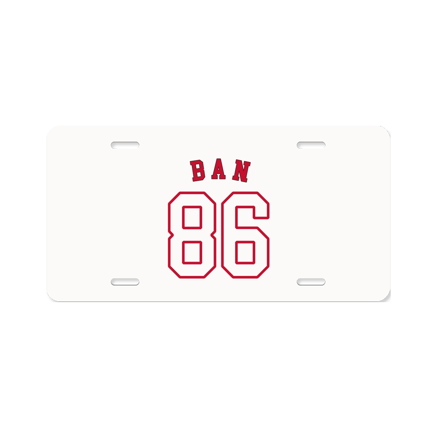 License Plate — Shirsey Arch in Classic