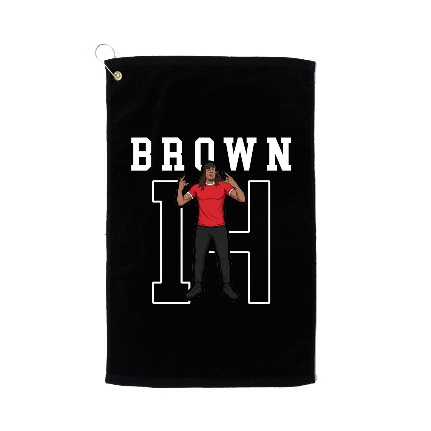 Golf Towel — Shirsey in Black