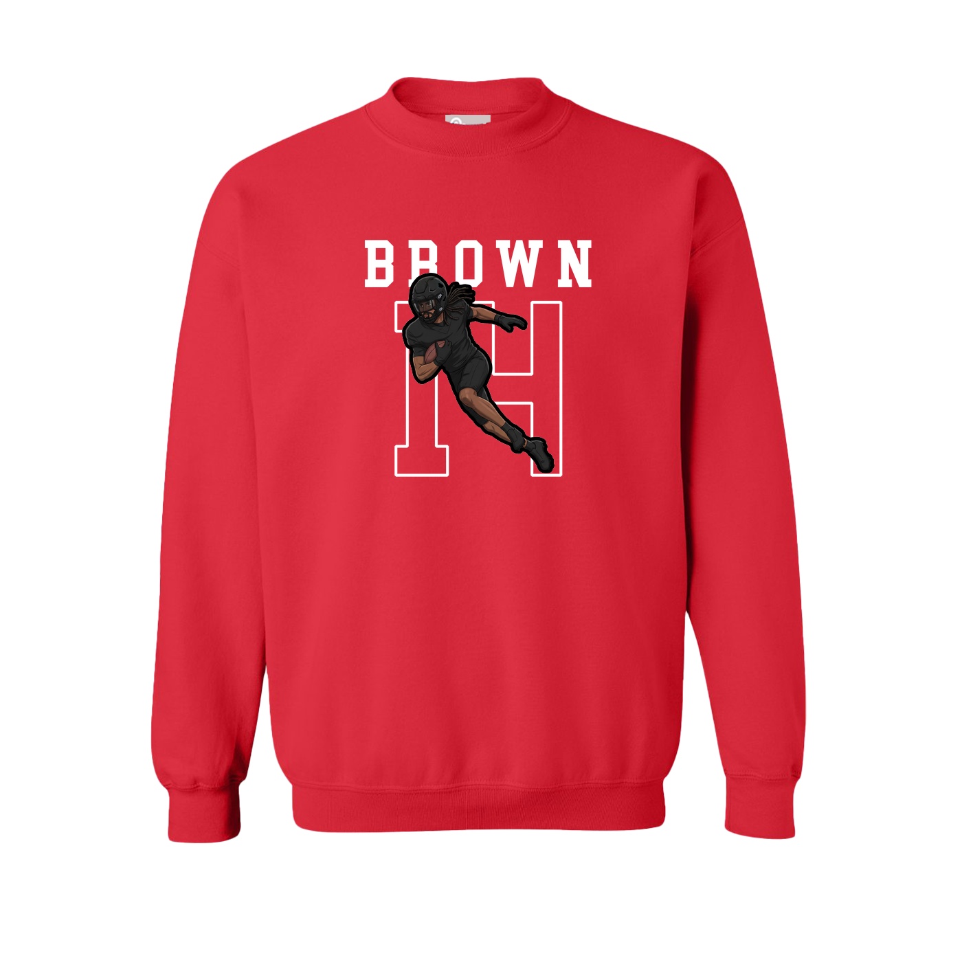 Fleece Crew — Shirsey in Red