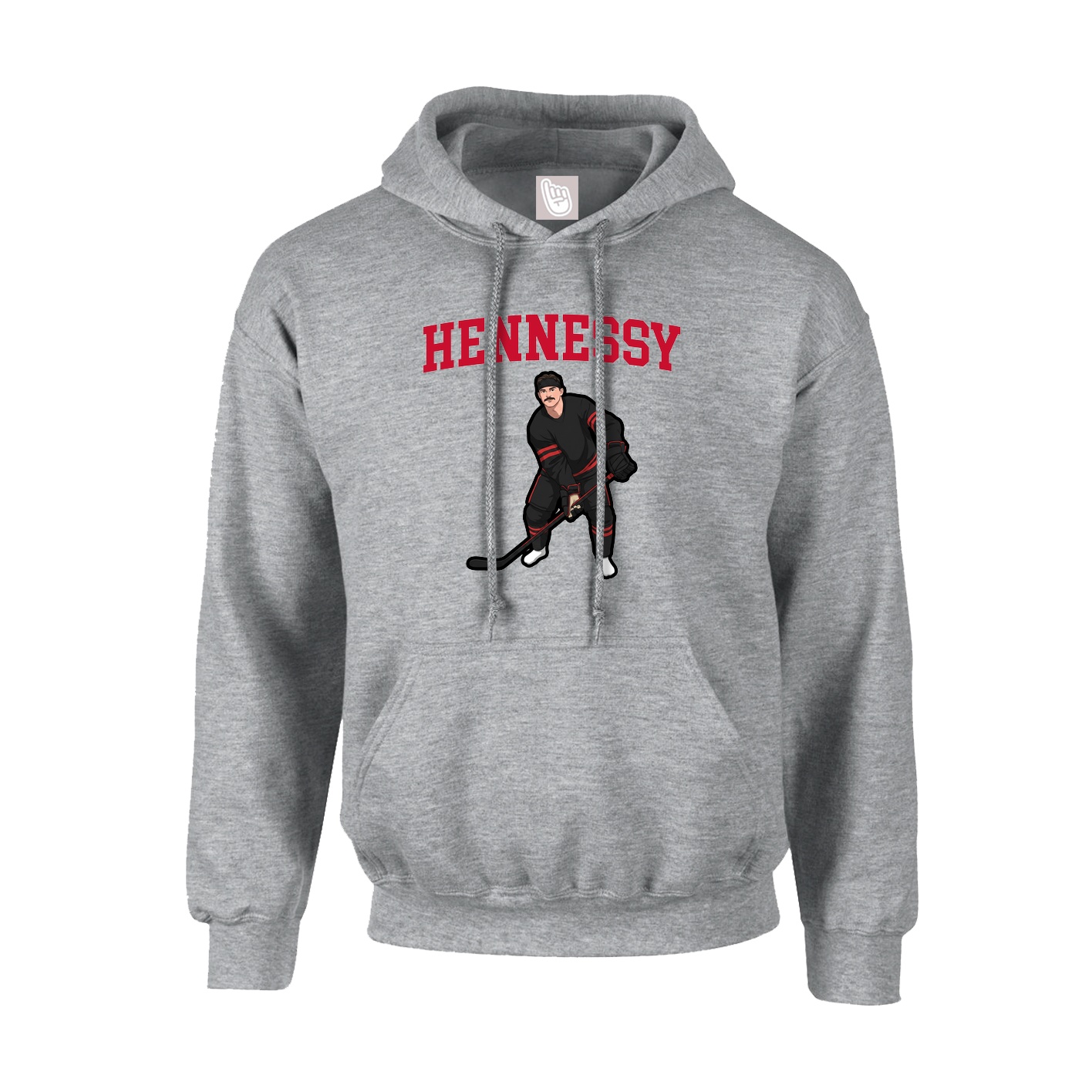 Hoodie — Shirsey in Grey