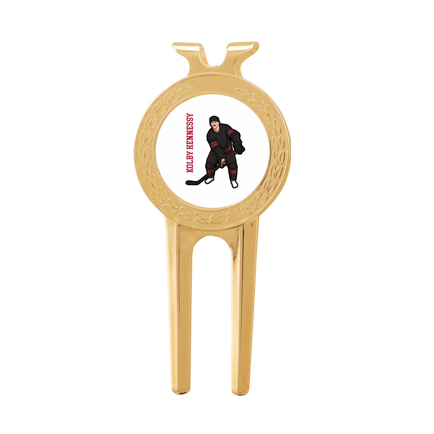 Divot Tool with Ball Marker — Name Vertical in Classic