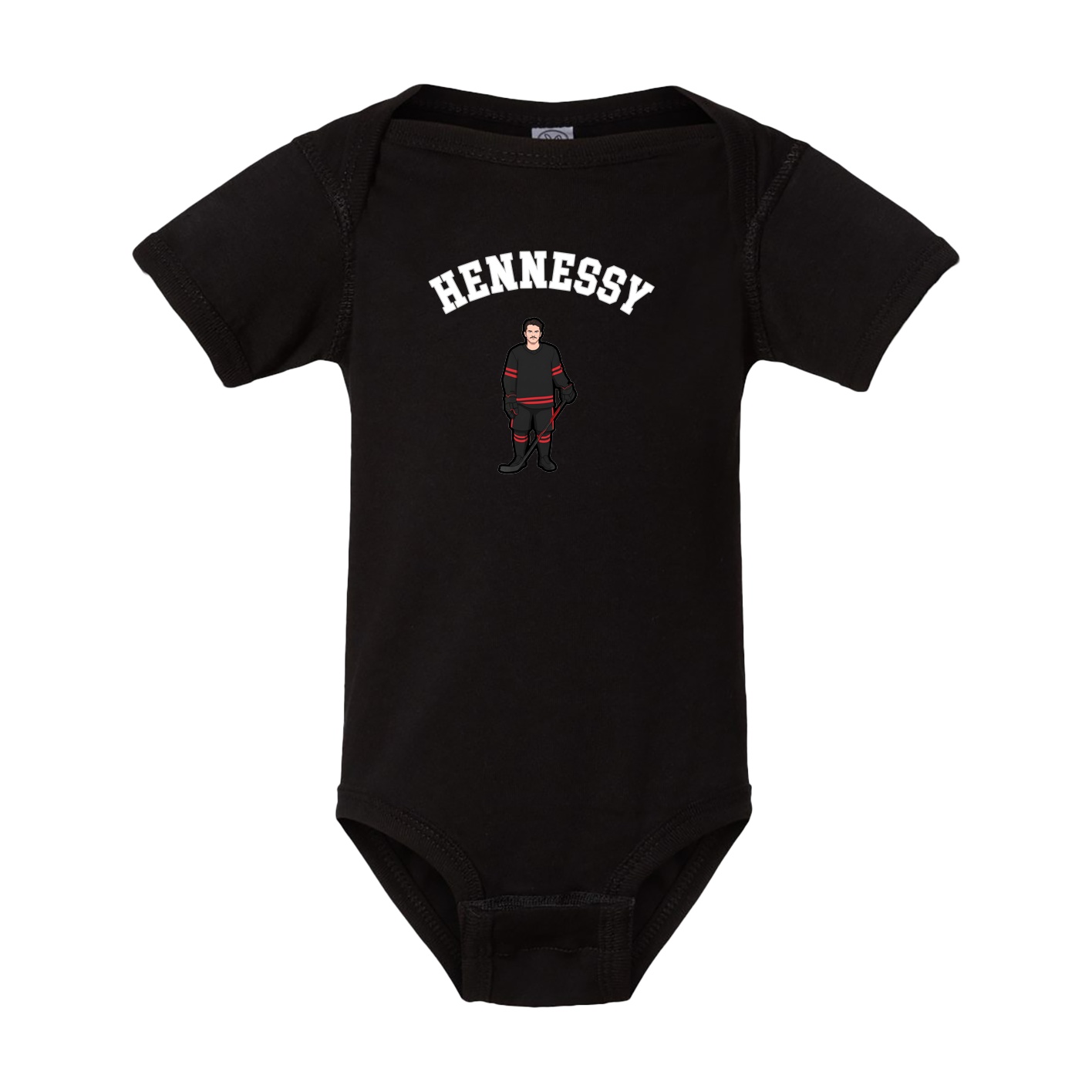 Baby Onesie — Shirsey Arch in Black