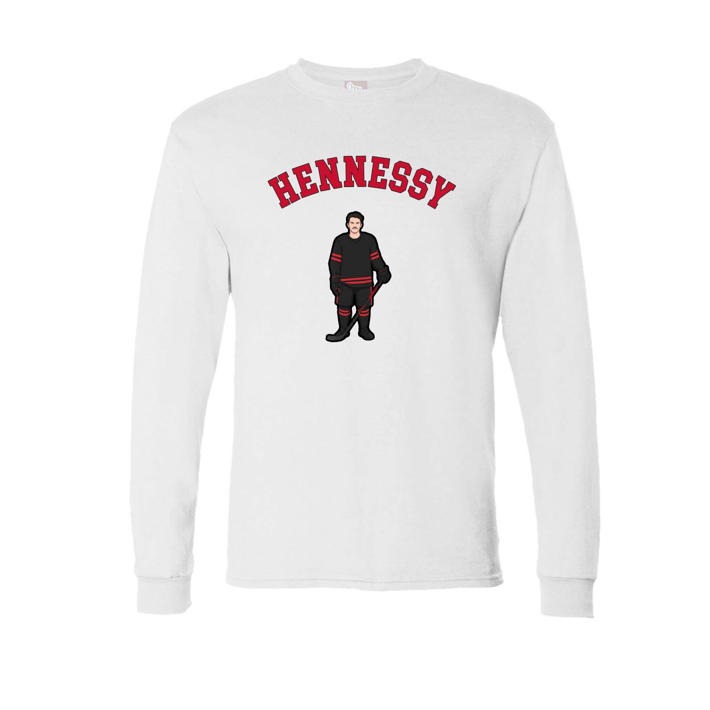 Long Sleeve Tee — Shirsey Arch in White