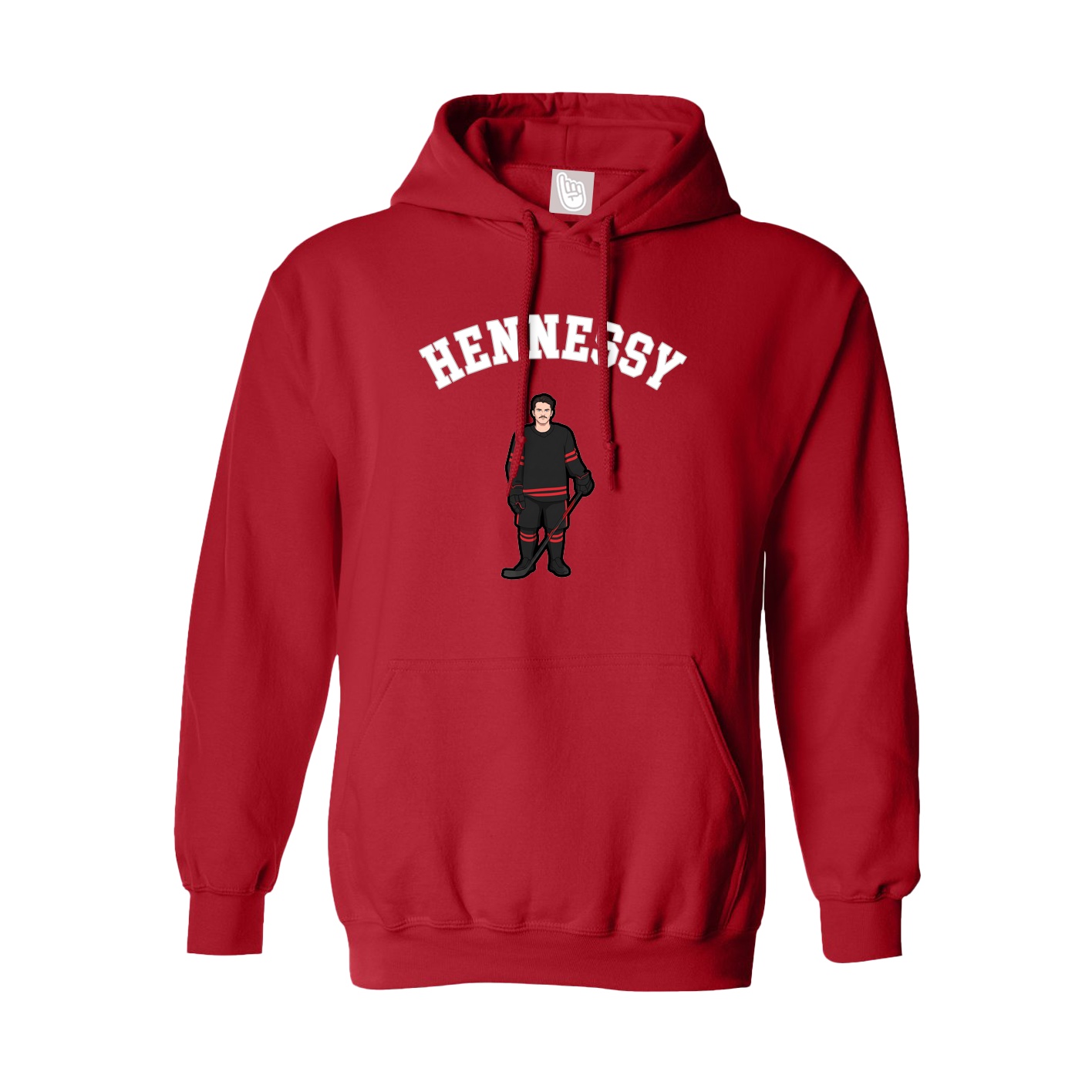 Hoodie — Shirsey Arch in Red