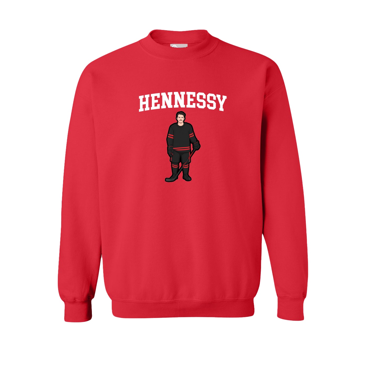 Fleece Crew — Shirsey in Red