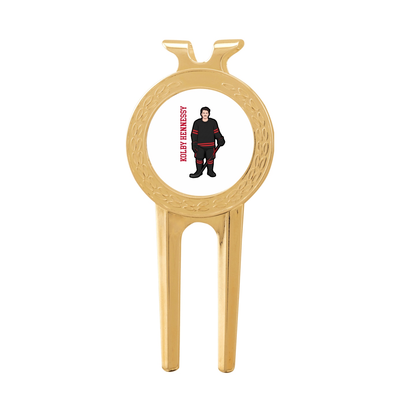 Divot Tool with Ball Marker — Name Vertical in Classic
