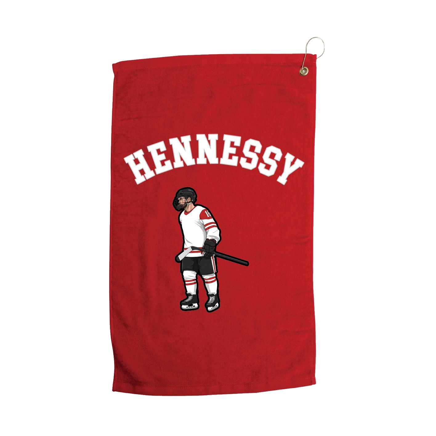 Golf Towel — Shirsey Arch in Red
