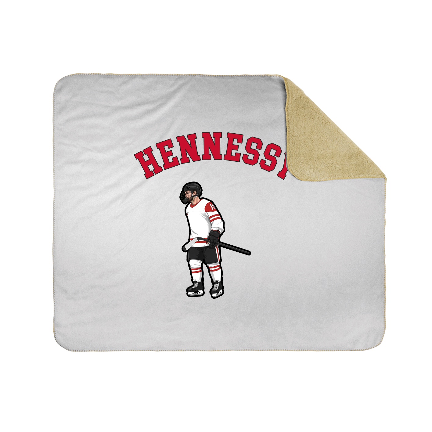 Throw Blanket — Shirsey Arch in White