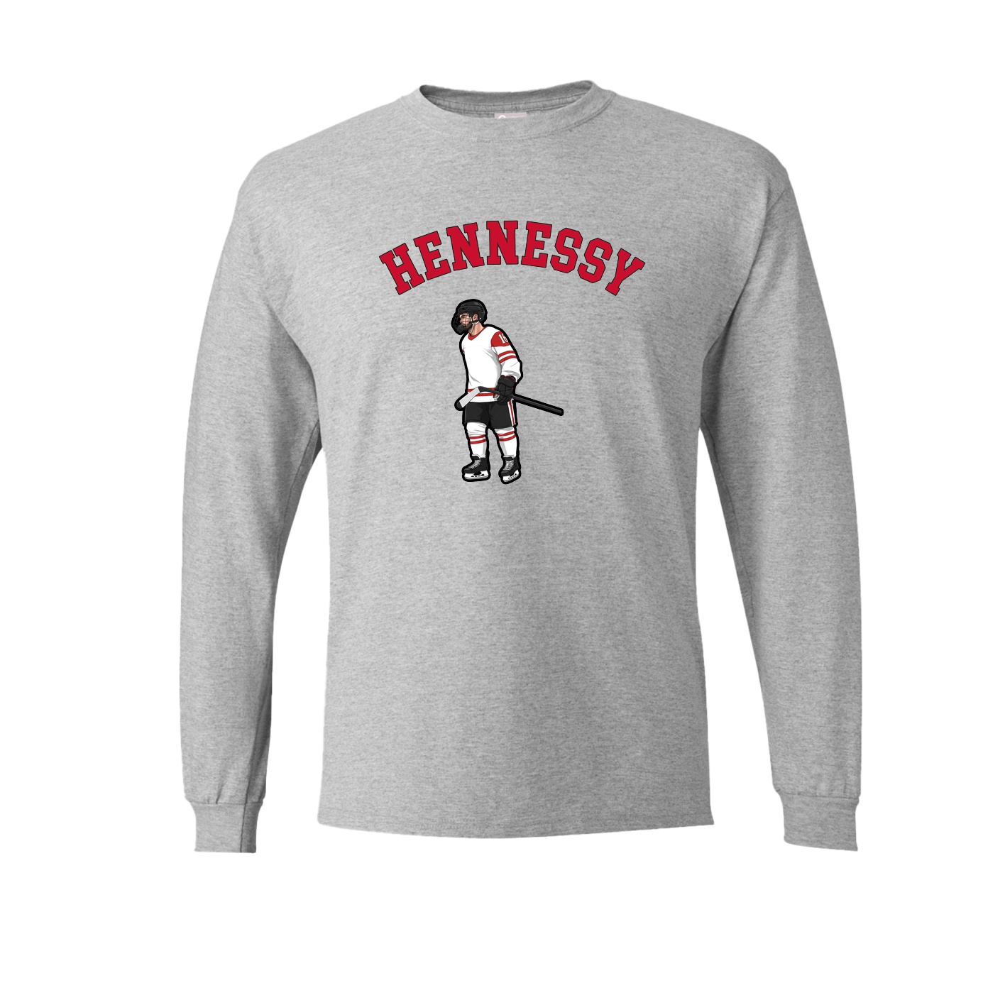 Long Sleeve Tee — Shirsey Arch in Grey