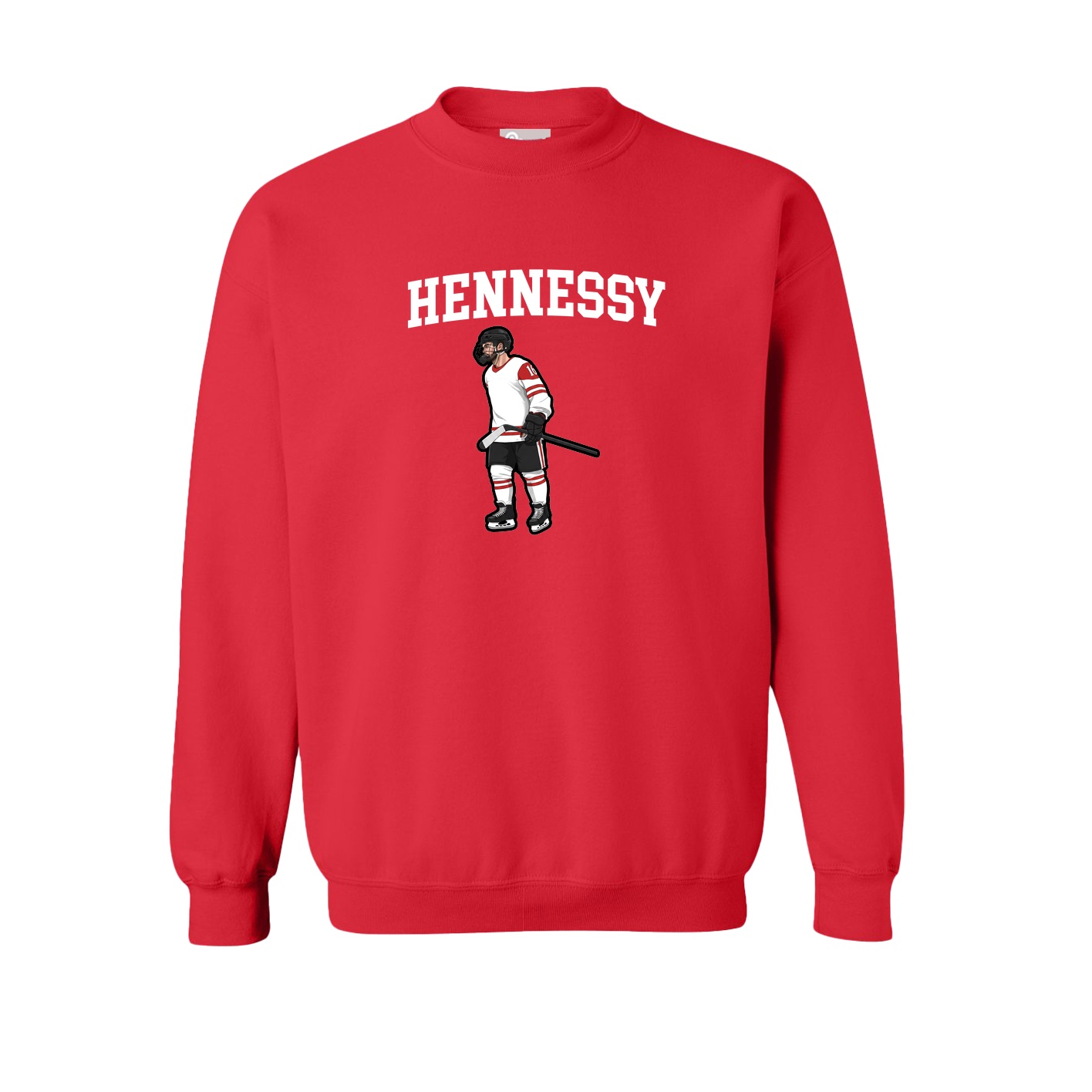 Fleece Crew — Shirsey in Red