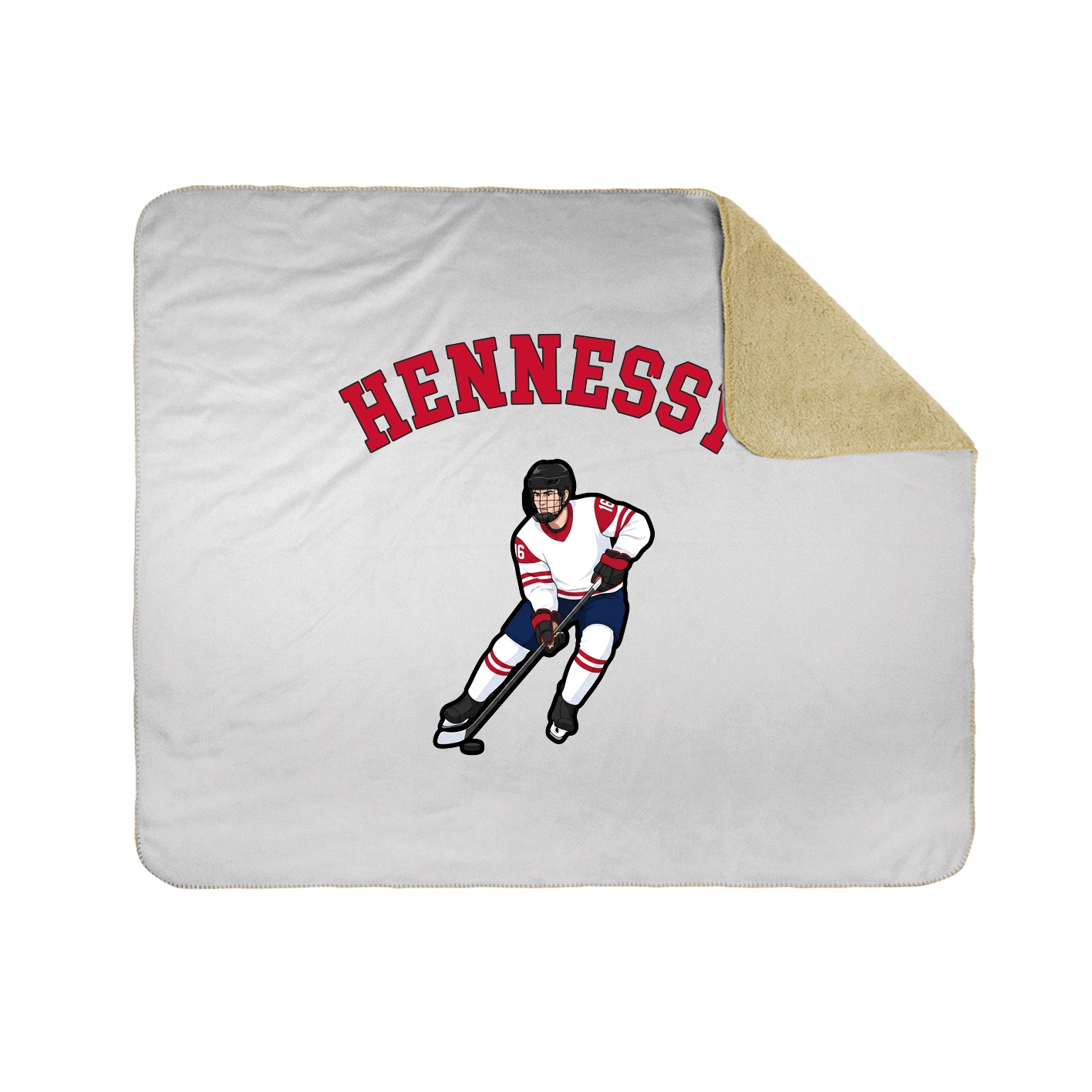 Throw Blanket — Shirsey Arch in White