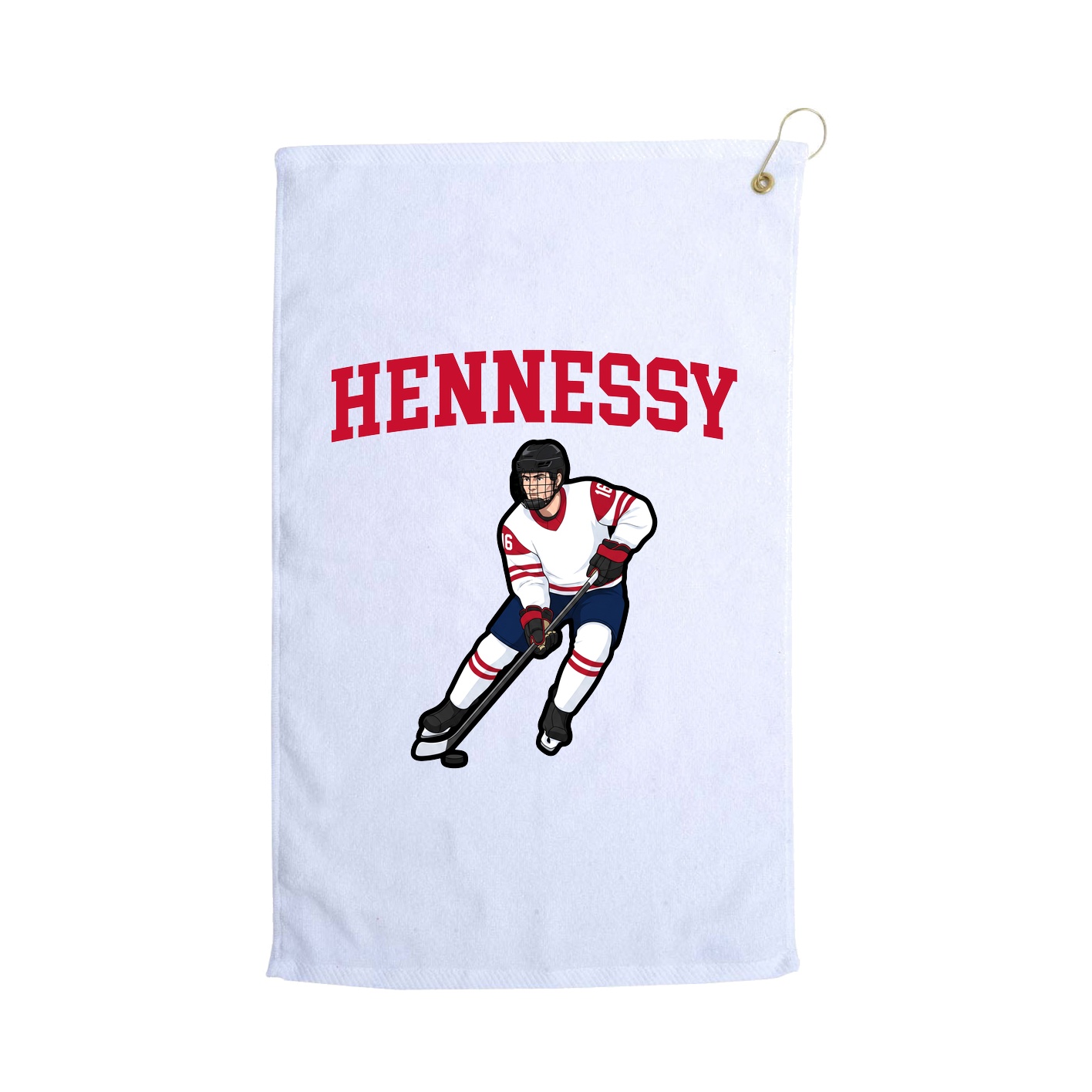 Golf Towel — Shirsey in White