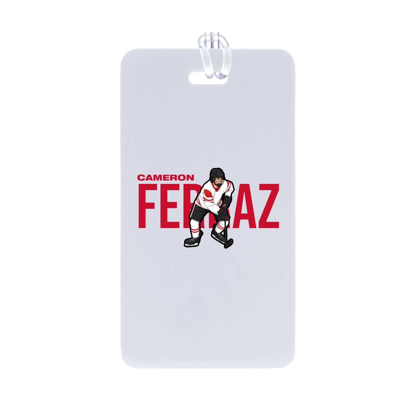Bag Tag — Player Name in Classic
