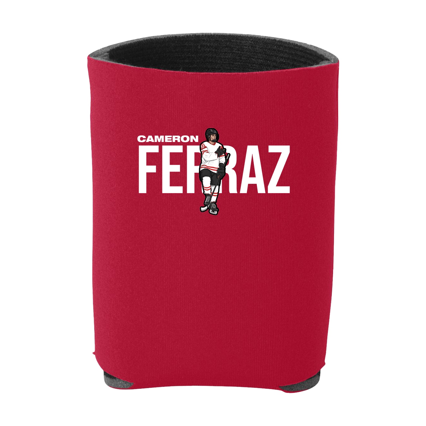 Can Holder — Player Name in Red