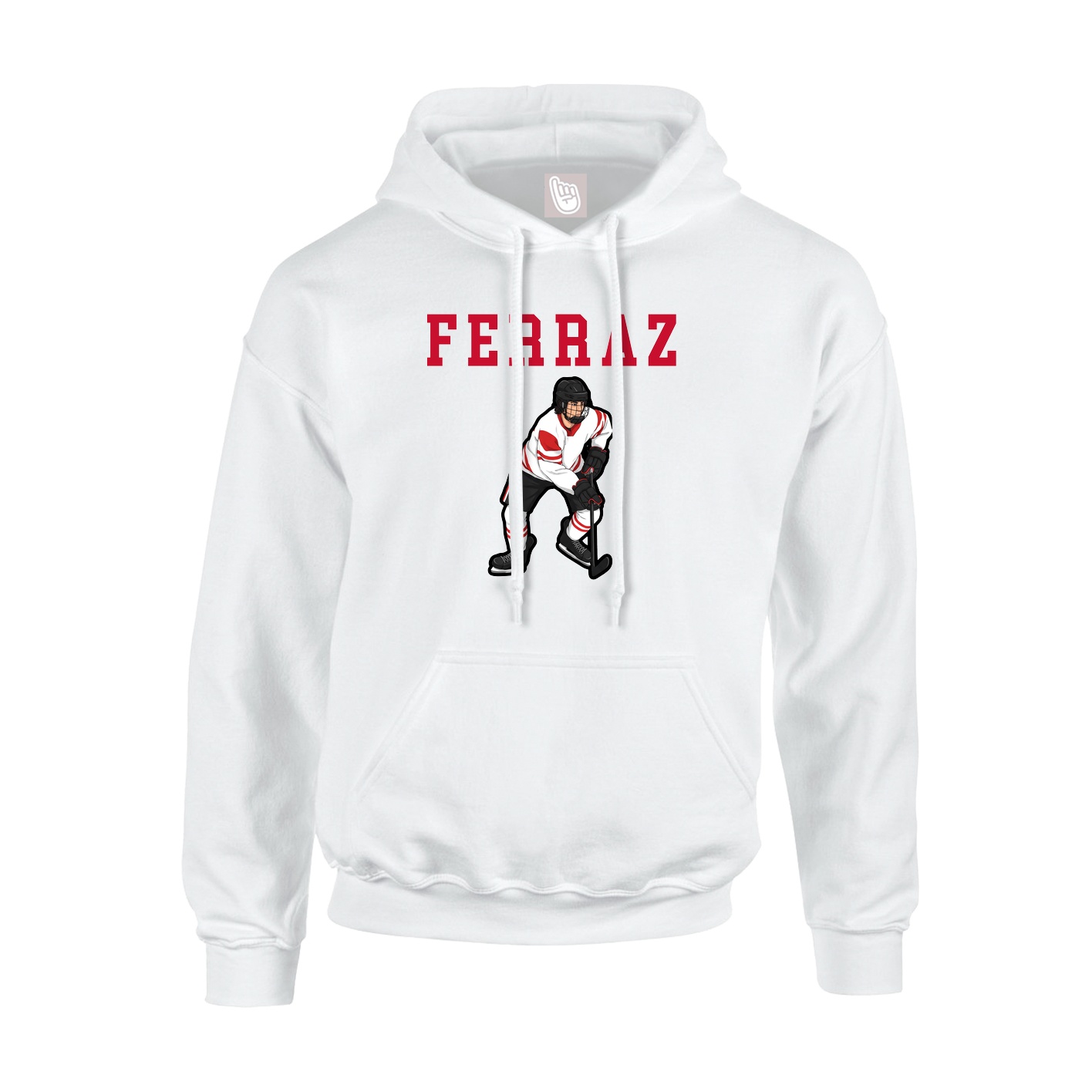 Youth Hoodie — Shirsey in White