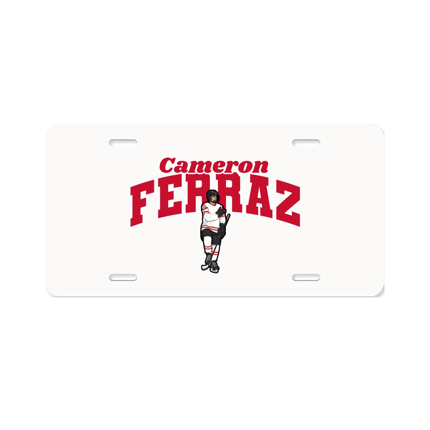 License Plate — Signature Arch in Classic