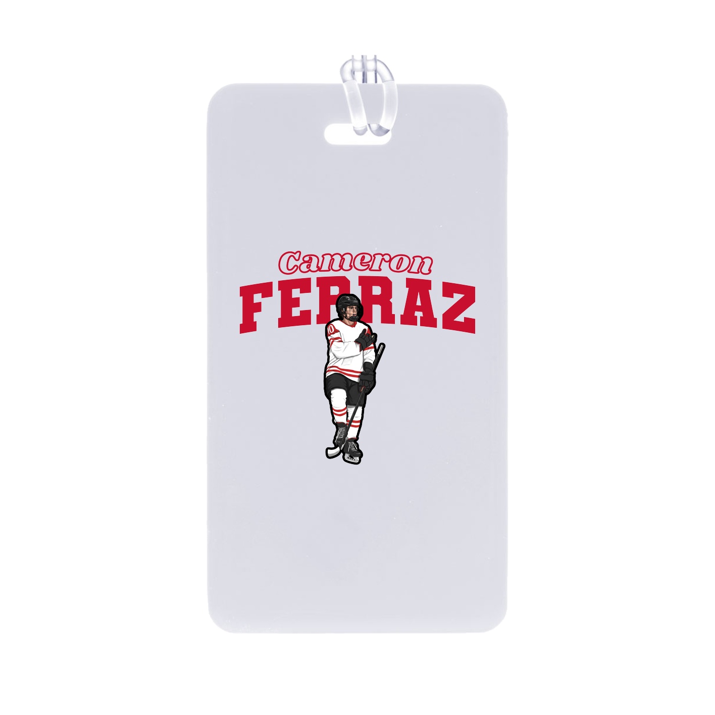 Bag Tag — Name Arch in Classic