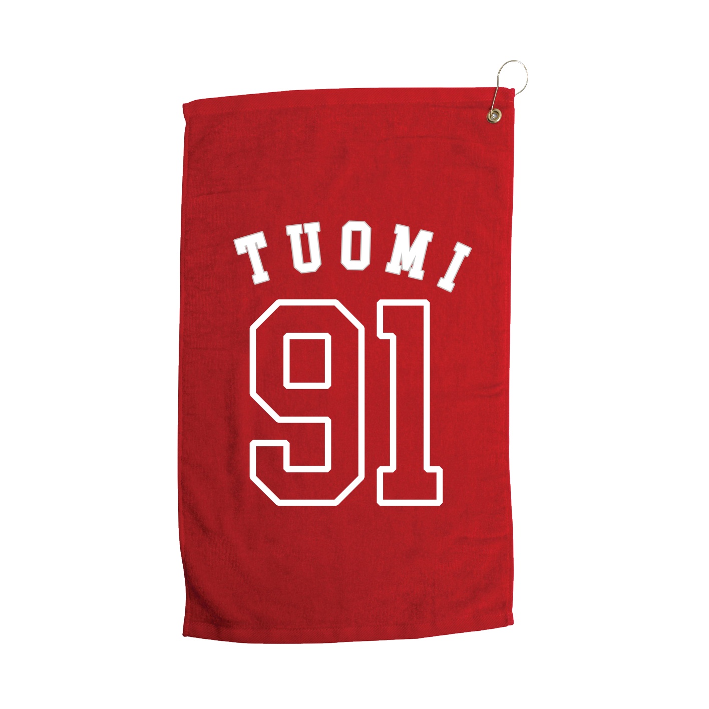 Golf Towel — Shirsey Arch in Red