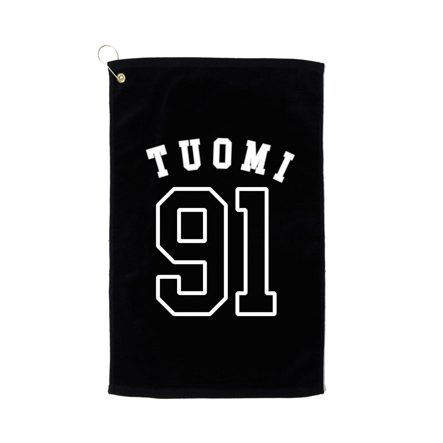 Golf Towel — Shirsey Arch in Black