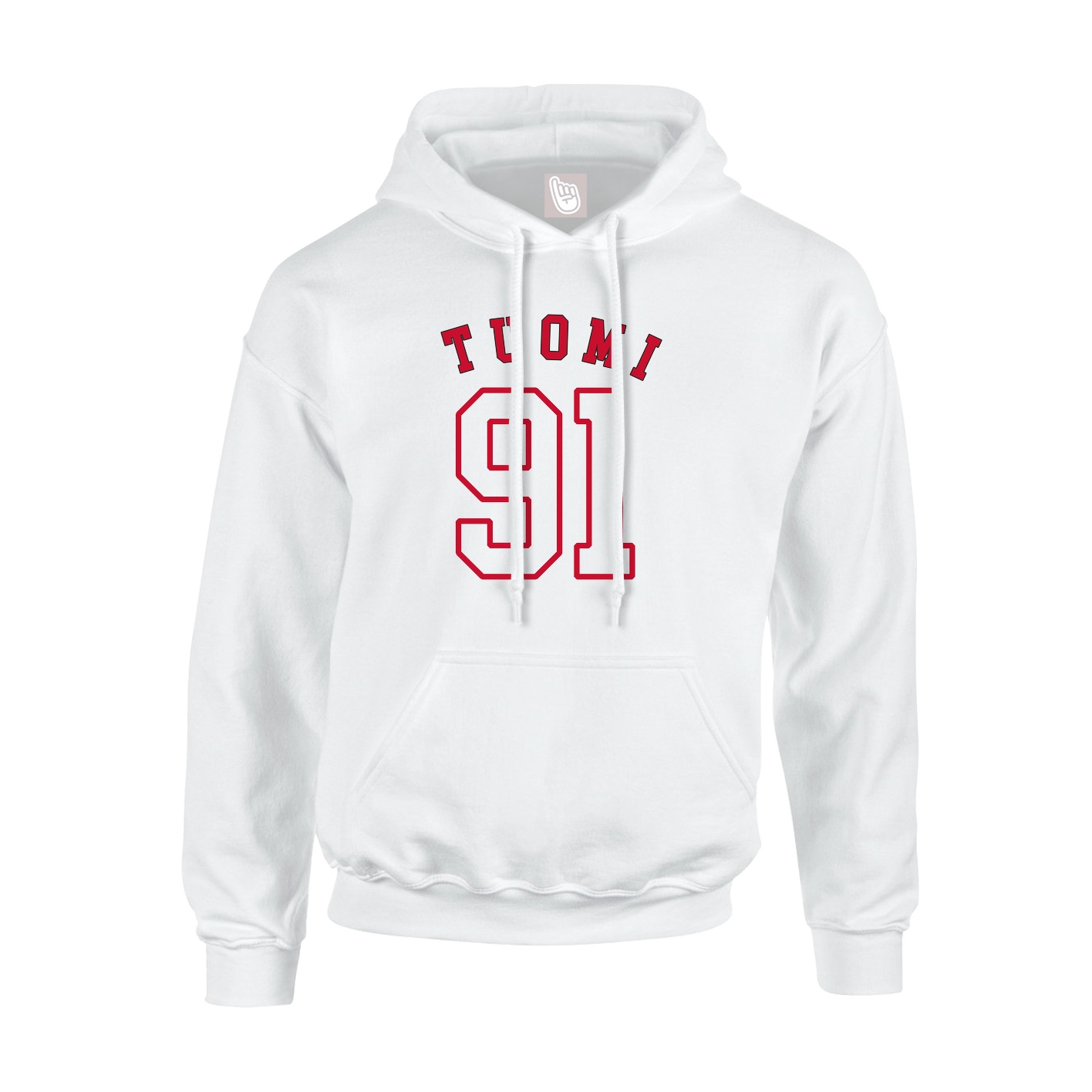 Hoodie — Shirsey Arch in White