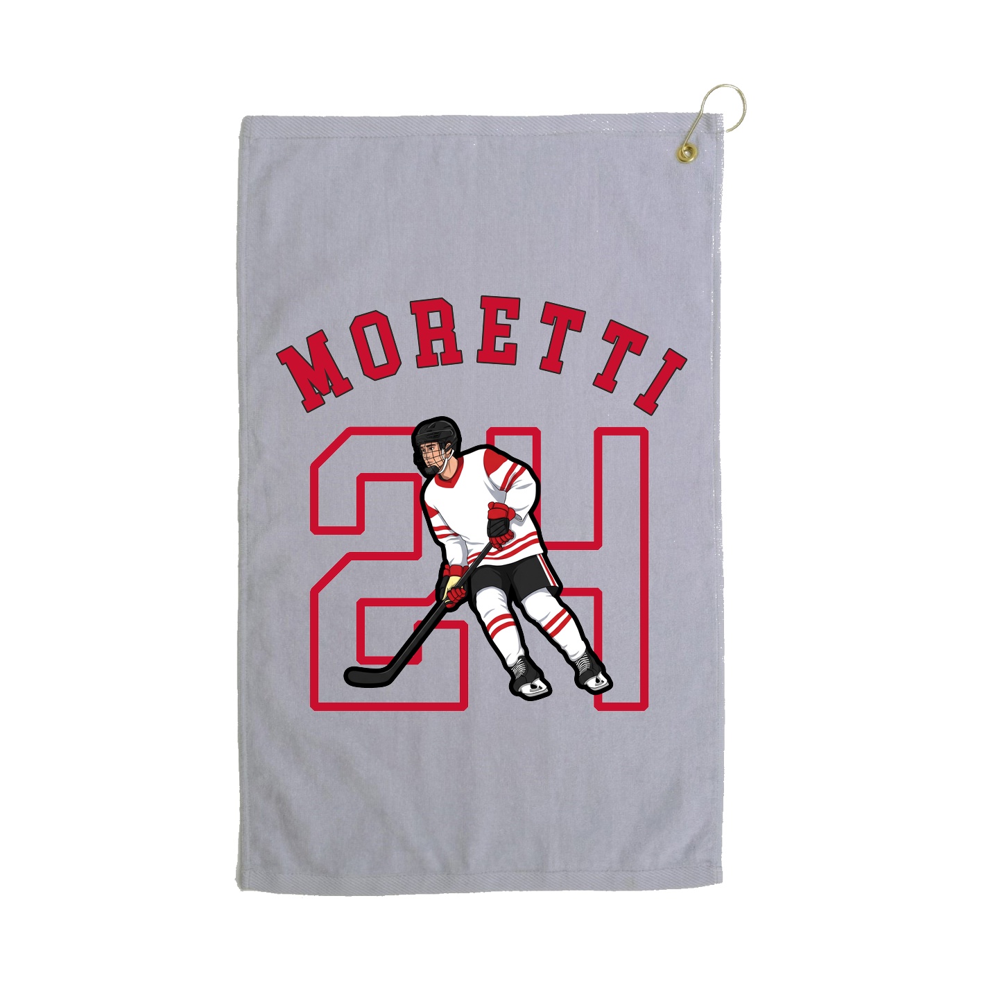 Golf Towel — Shirsey Arch in Grey