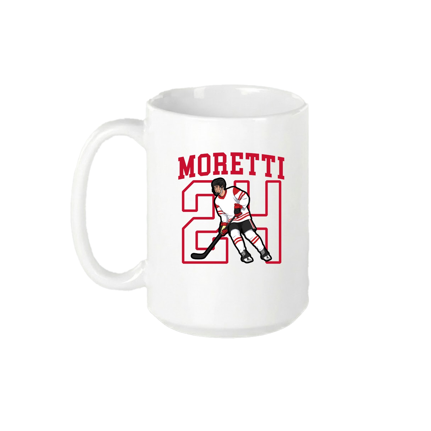 15oz Coffee Mug — Shirsey in White