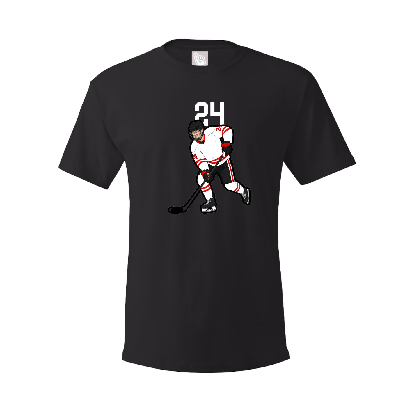 Tee — Number Top in Black