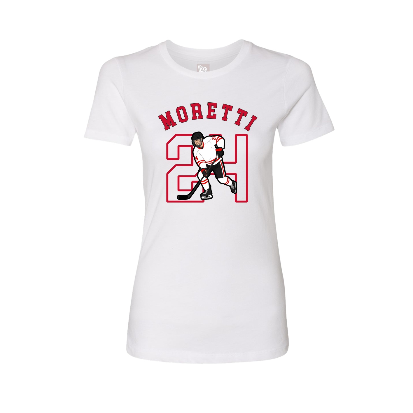 Womens Tee — Shirsey Arch in White