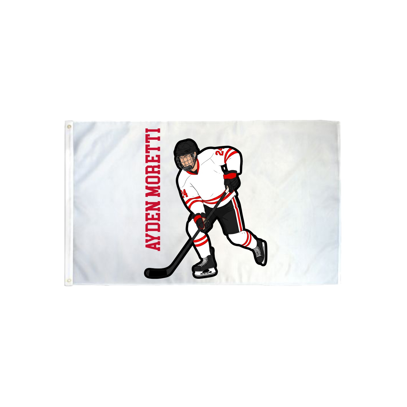 3x5 Flag — Name Vertical in Classic
