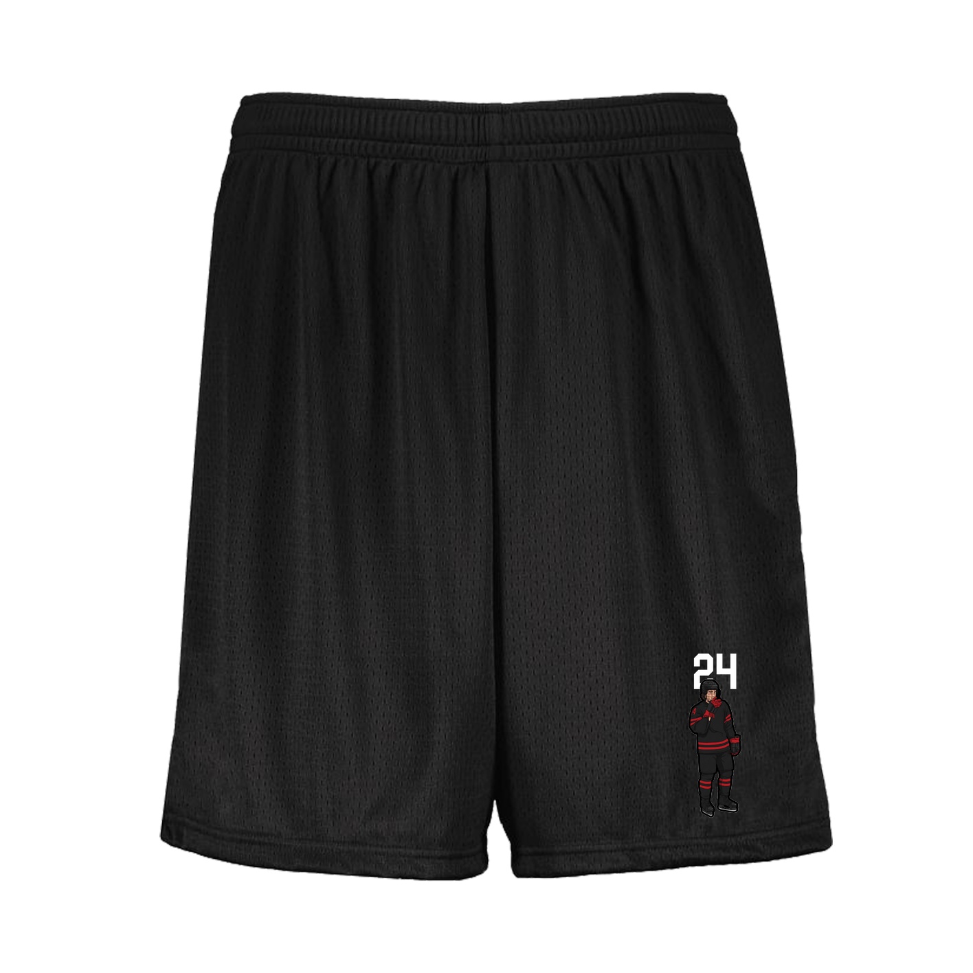 Shorts — Number Top in Black