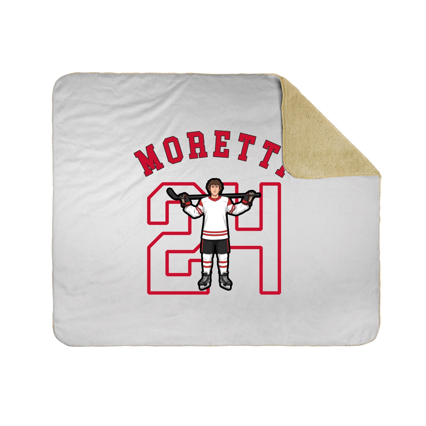 Throw Blanket — Shirsey Arch in White