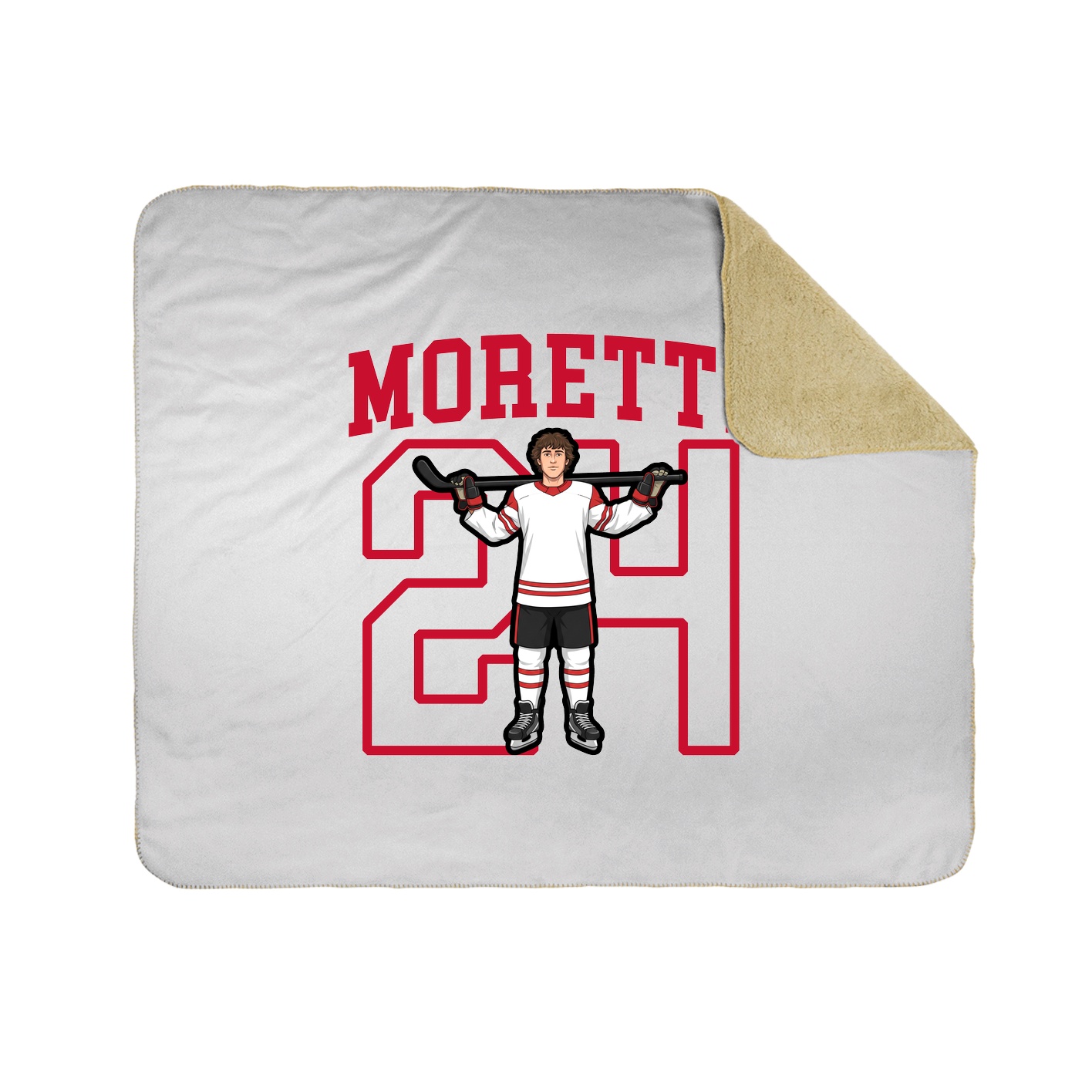 50x60 Sherpa Lined Throw Blanket