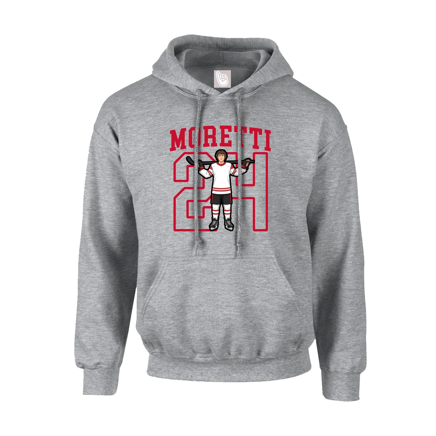 Hoodie — Shirsey in Grey