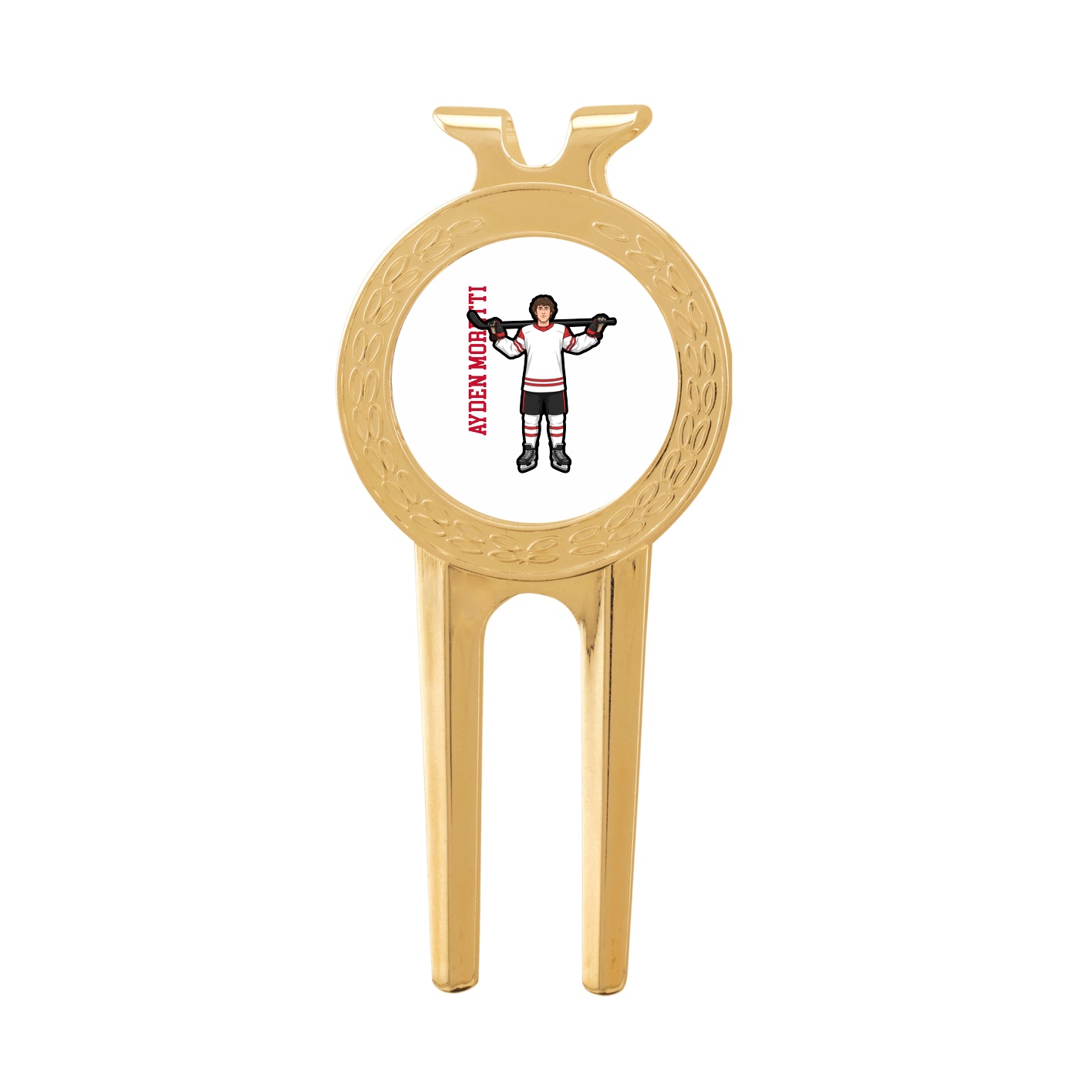 Divot Tool with Ball Marker — Name Vertical in Classic