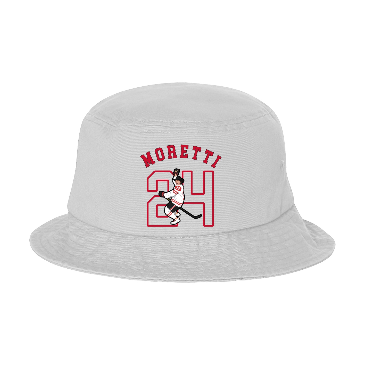 Bucket Cap — Shirsey Arch in White