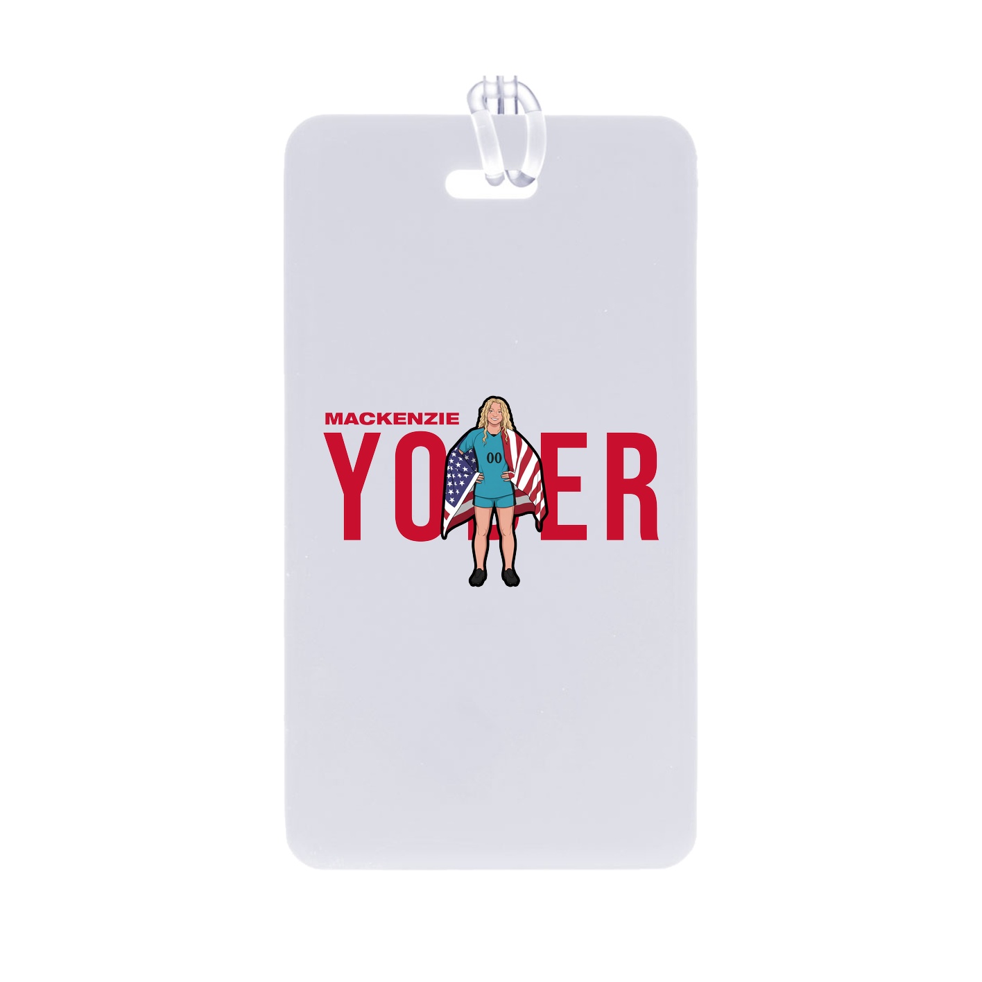 Bag Tag — Player Name in Classic