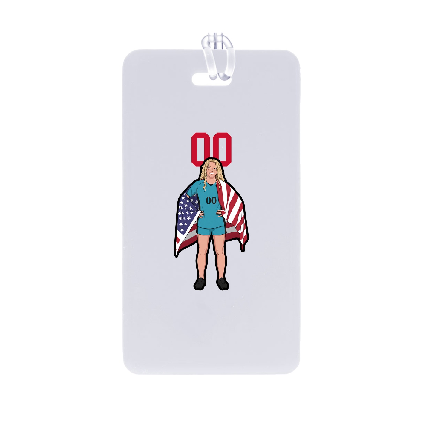 Bag Tag — Number Top in Classic