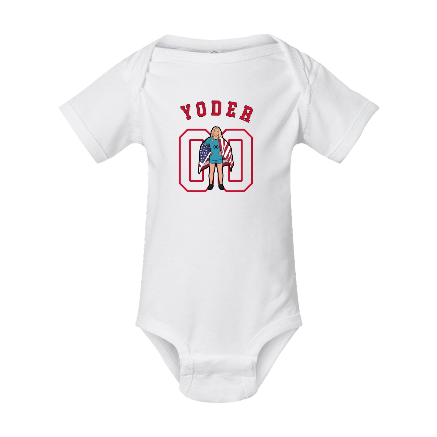 Baby Onesie — Shirsey Arch in White