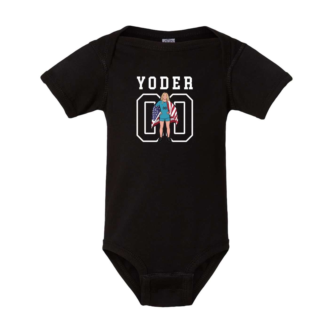 Baby Onesie — Shirsey in Black
