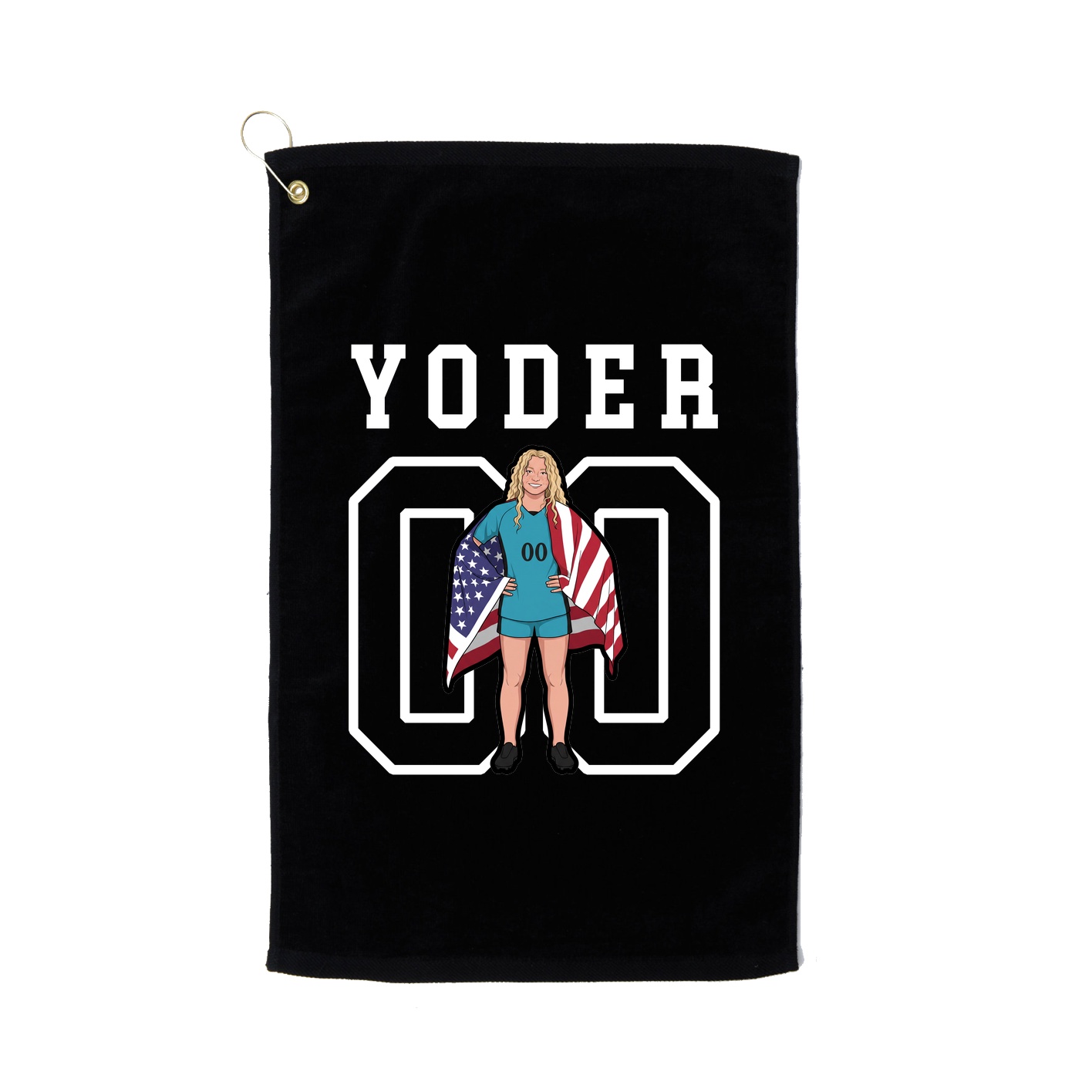 Golf Towel — Shirsey in Black
