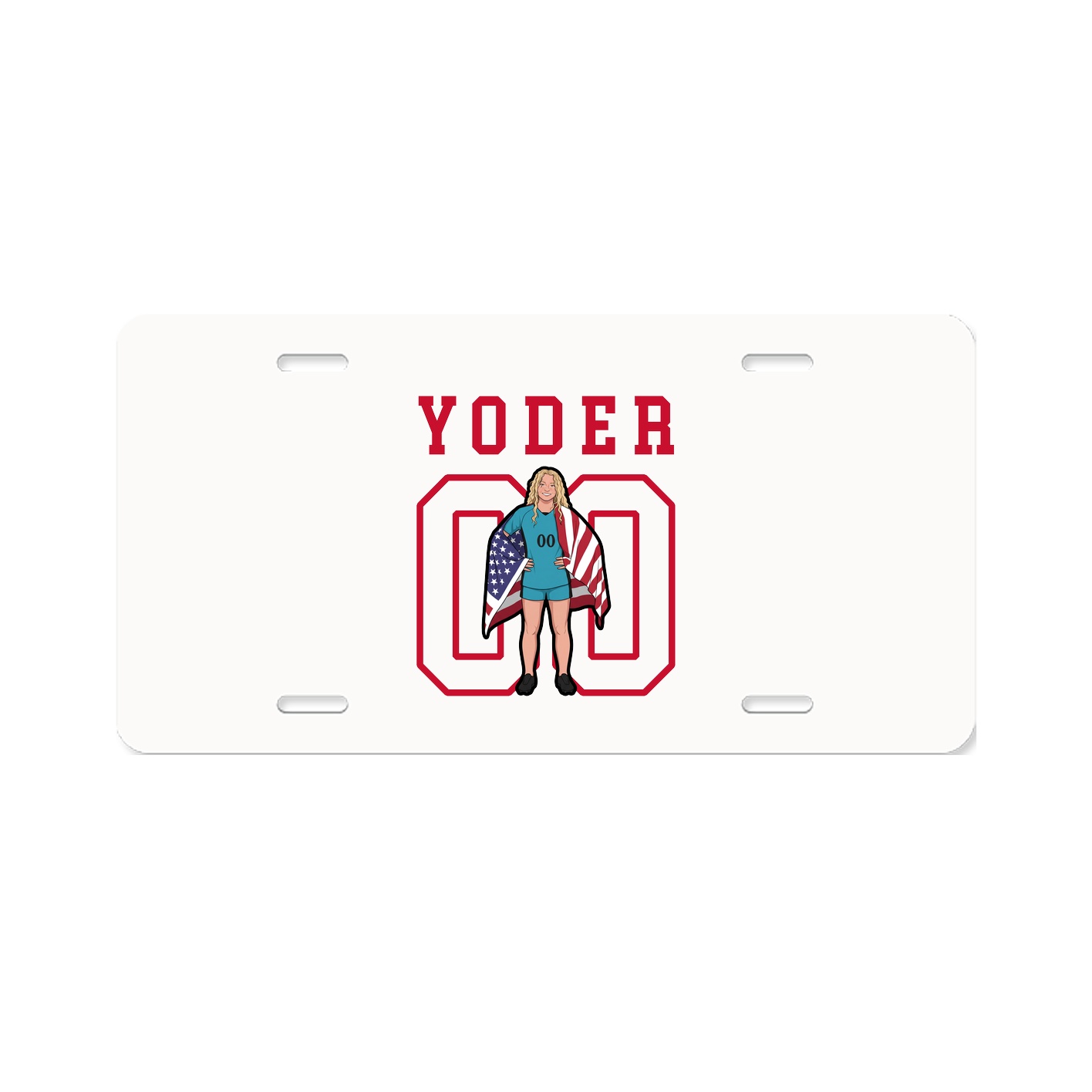 License Plate — Shirsey in Classic
