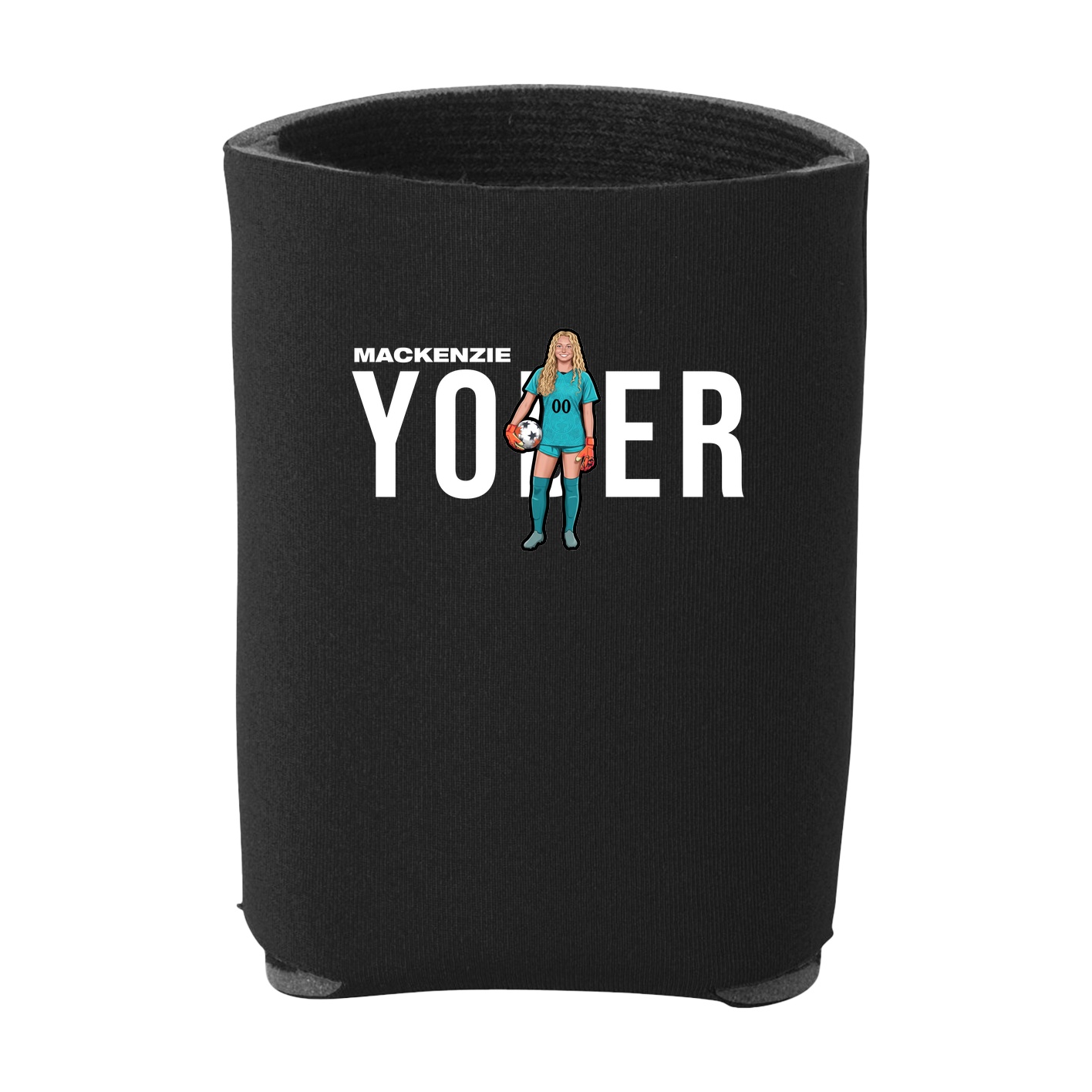 Can Holder — Player Name in Black