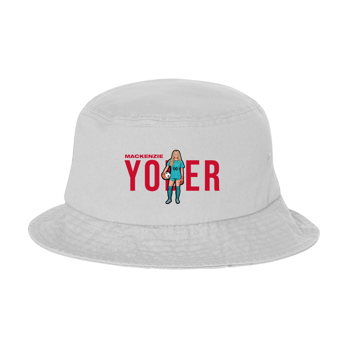 Bucket Cap — Player Name in White