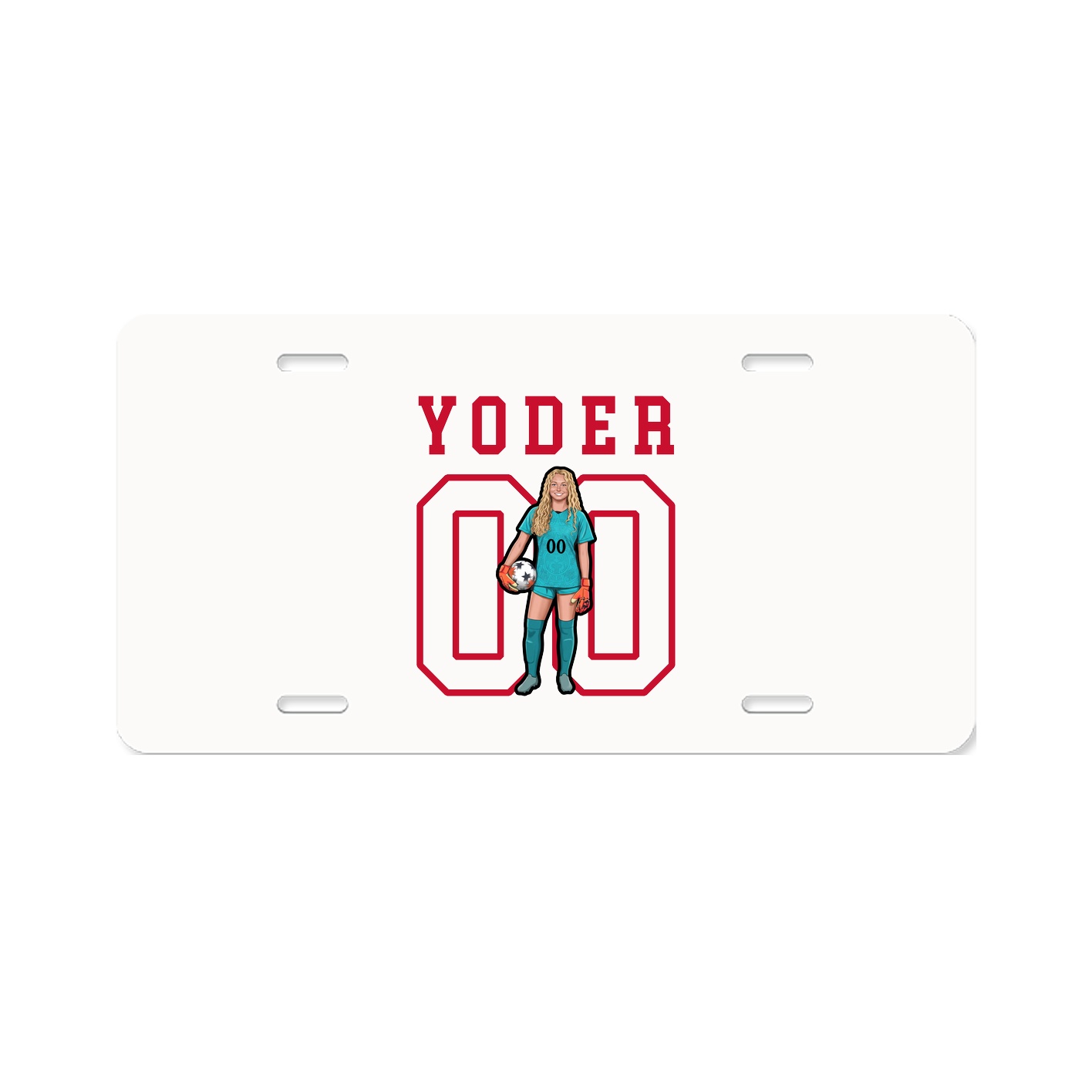 License Plate — Shirsey in Classic