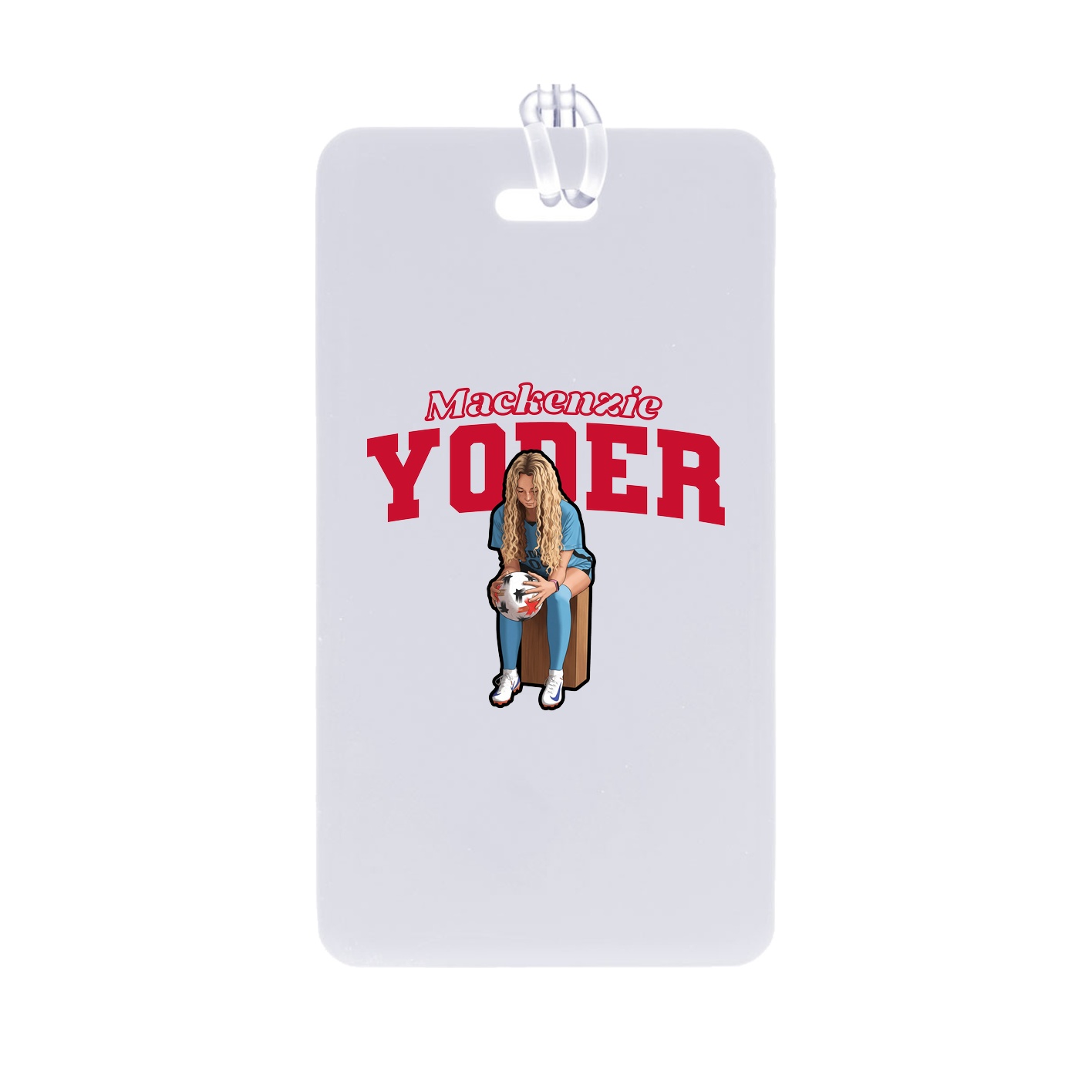 Bag Tag — Name Arch in Classic