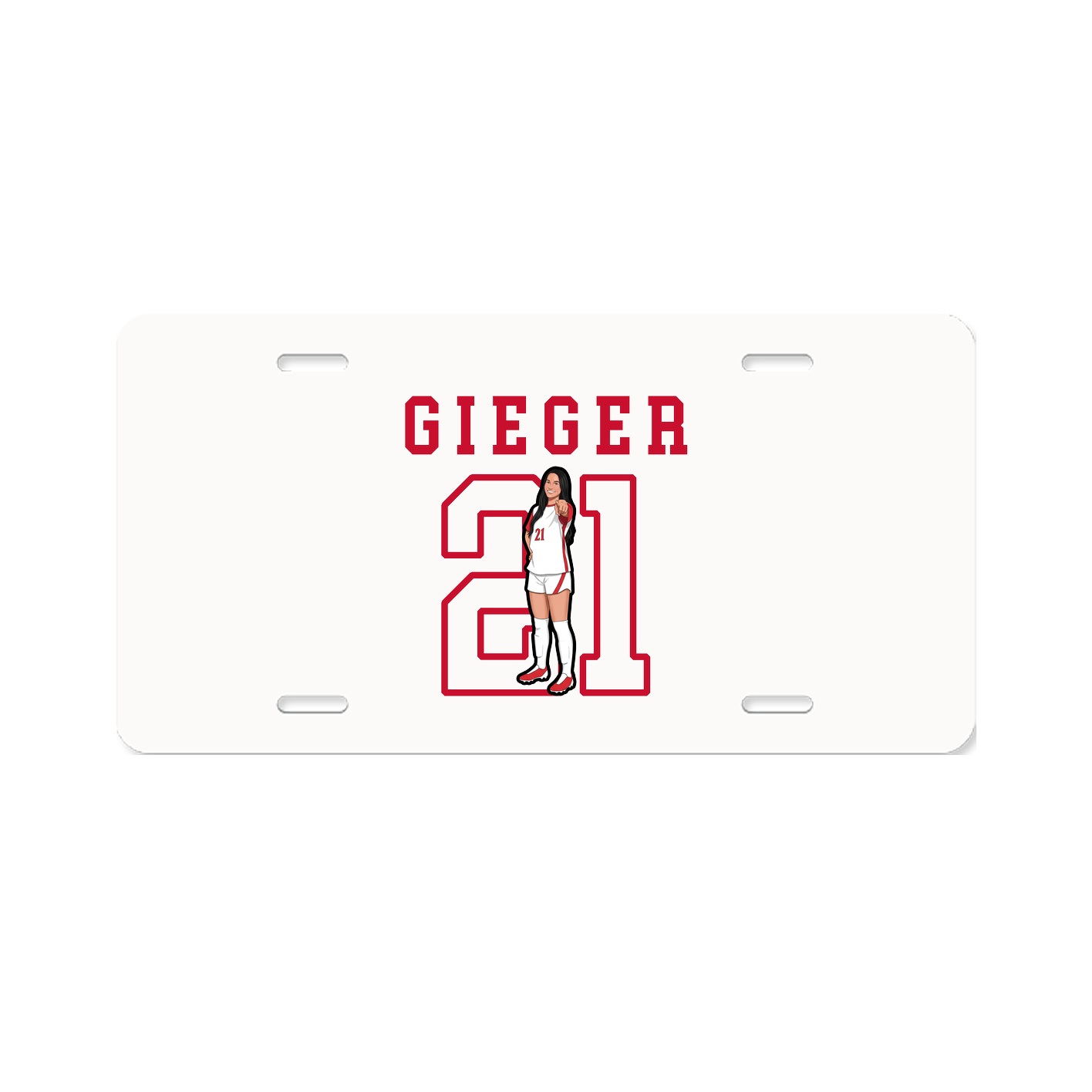 License Plate — Shirsey in Classic