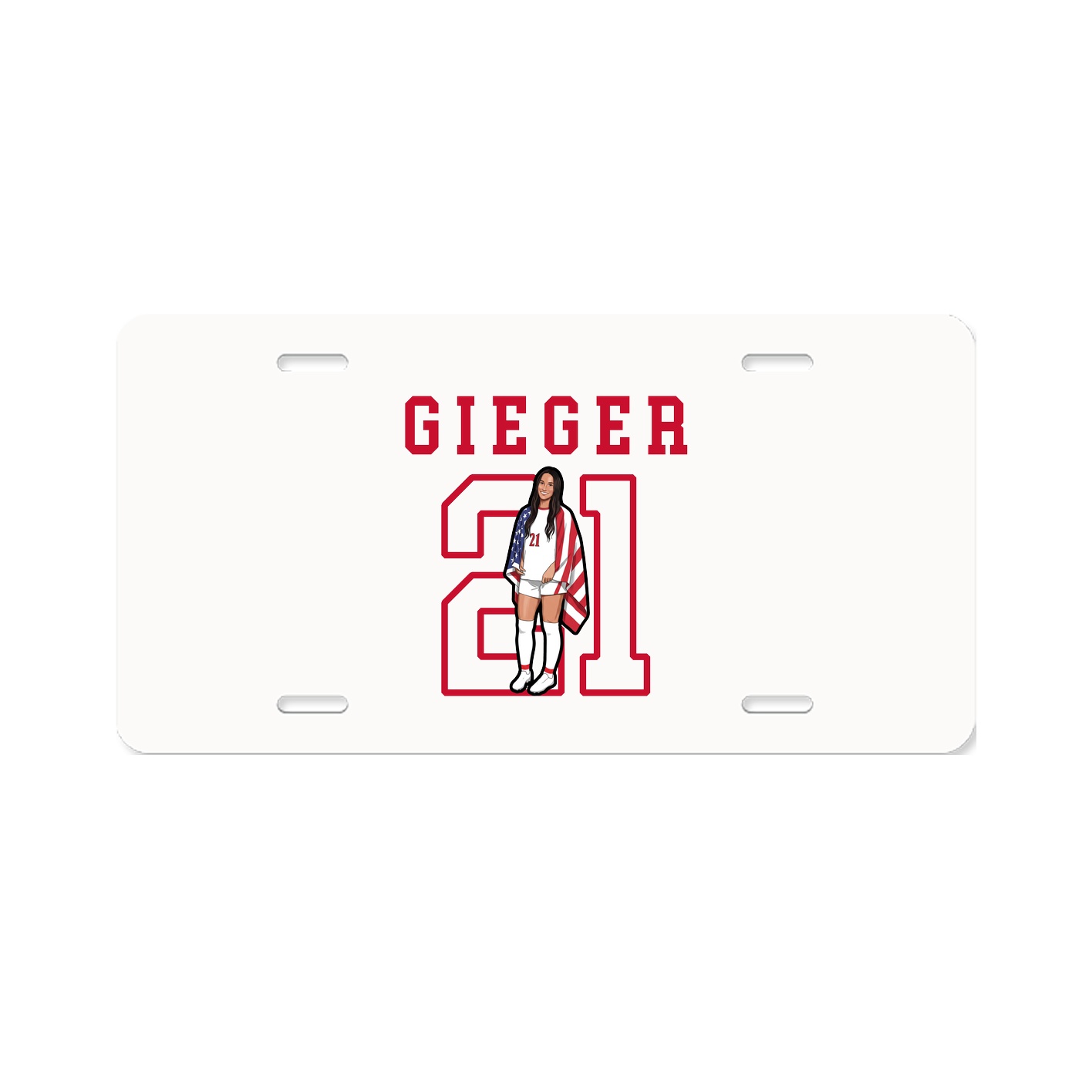 License Plate — Shirsey in Classic